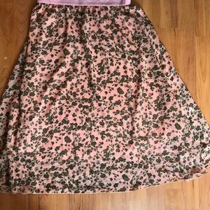 Lularoe pink Lola skirt